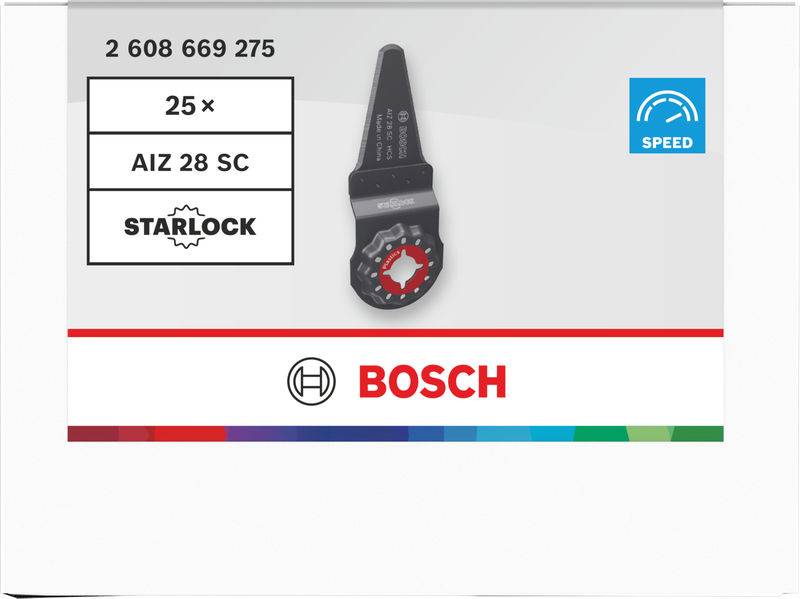 Bosch Accessories 2608669275 2608669275 Multitool-zaagbladen 28 mm 1 stuk(s)-1