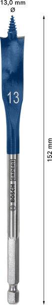 Bosch Accessories 2608902089 Platte freesboor 1 stuk(s)-1