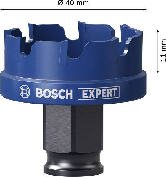 Bosch Accessories 2608901960 2608901960 Gatenzaag 40 mm Hartmetaal 1 stuk(s)-1