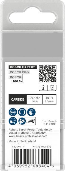 Bosch Accessories 2608902320 EXPERT Medium-Thick Tough Metal S555HHC zaagblad, 10-delig 10 stuk(s)-2