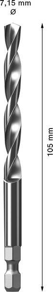Bosch Accessories 2608901967 2608901967 Centreerboor Geslepen 1 stuk(s)-1