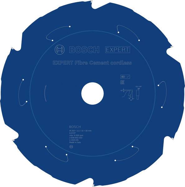 Bosch Accessories 2608902203 2608902203 Cirkelzaagblad Aantal tanden: 6 1 stuk(s)-2