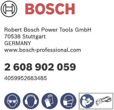 Bosch Accessories 2608902059 2608902059 Multitool-zaagbladen Carbide 80 mm 105 mm 1 stuk(s)-9