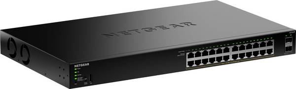 NETGEAR GS324TP-200EUS GS324TPv2 Netwerk switch SFP  52 GBit/s PoE-functie