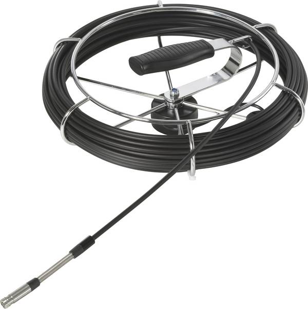 VOLTCRAFT BS-807 Camerakabel Sonde-Ø 10 mm 20 m Hoge resolutie, LED-verlichting, Waterdicht