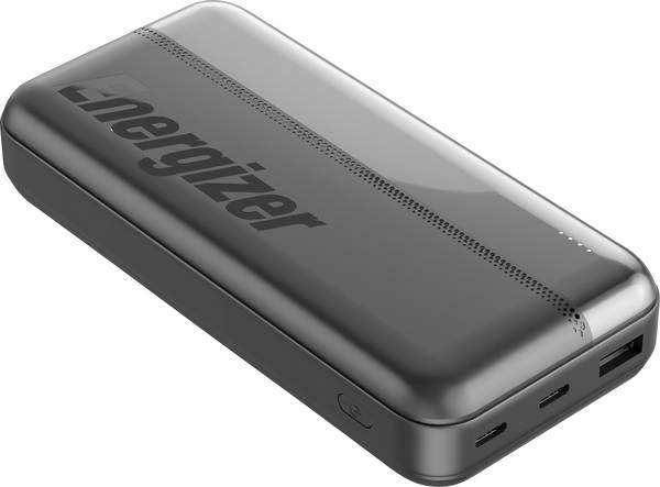 Energizer Max Power Powerbank 20000 mAh  LiPo USB-A, USB-C Zwart Statusweergave