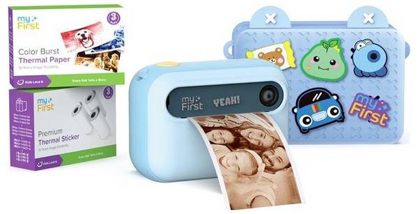 myFirst Camera Insta 20 Blue - Bundle Set Polaroidcamera