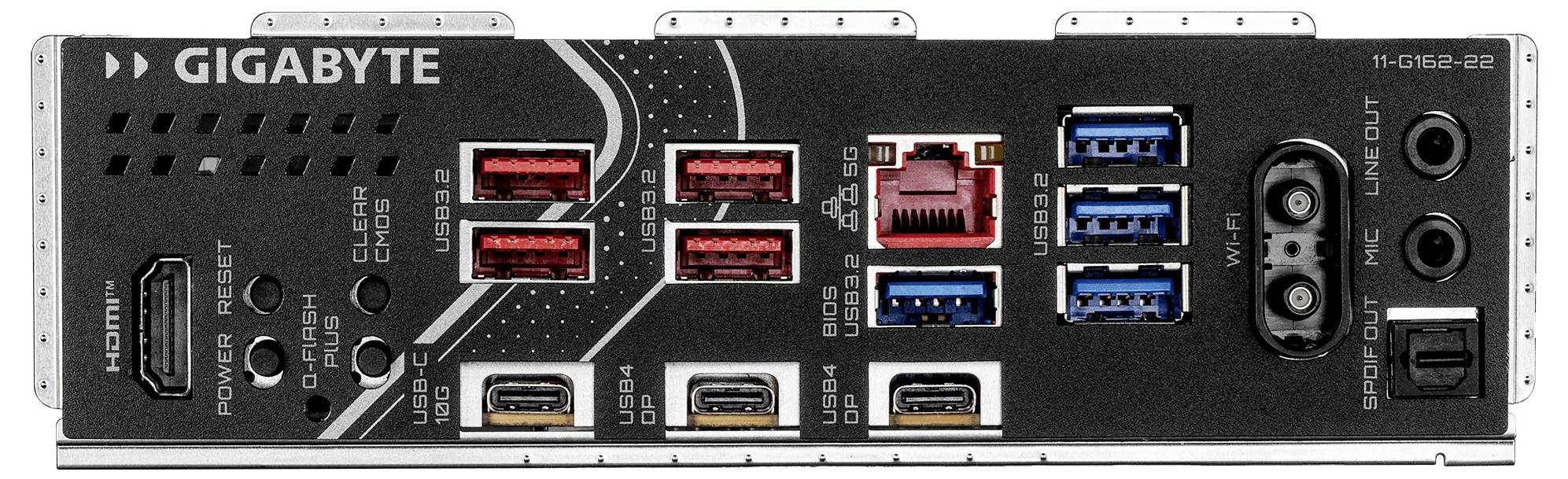 Gigabyte Gigabyte GA-X870E EAGLE X WF7 (AM5) (D) Moederbord Socket AMD AM5 Vormfactor ATX Moederbord chipset AMD® X870E-4
