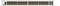 'Een netwerkswitch met 48 Ethernet-poorten en 4 uplink-poorten. Deze wordt gebruikt om apparaten in een lokaal netwerk (LAN) met elkaar te verbinden.'