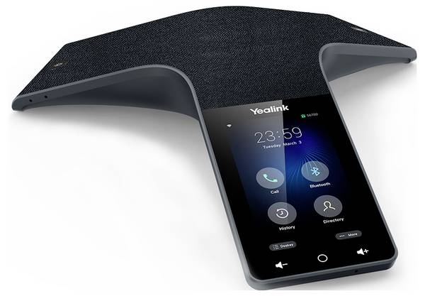 Yealink CP925 Conferentietelefoon Bluetooth, LAN, VoIP, WiFi Touchscreen Zwart