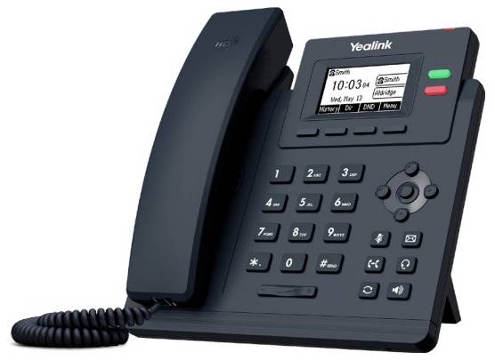Yealink SIP-T31W VoIP-systeemtelefoon Monochroom display Grijs-1