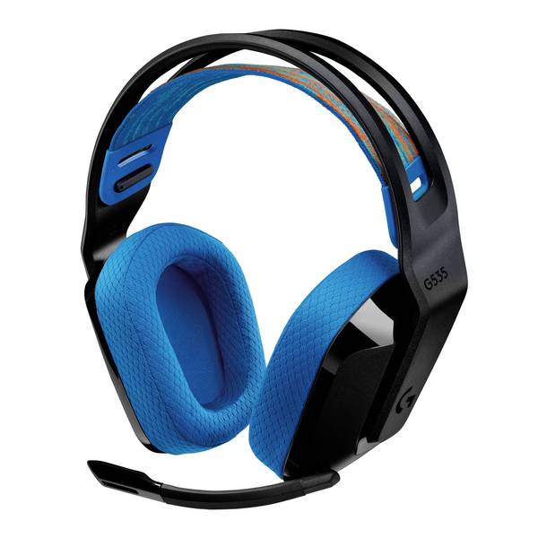 Logitech LOGI G535 LIGHTSPEED Wrls Gaming Headset Over Ear headset  Draadloos  Zwart, Blauw  Headset Gamen