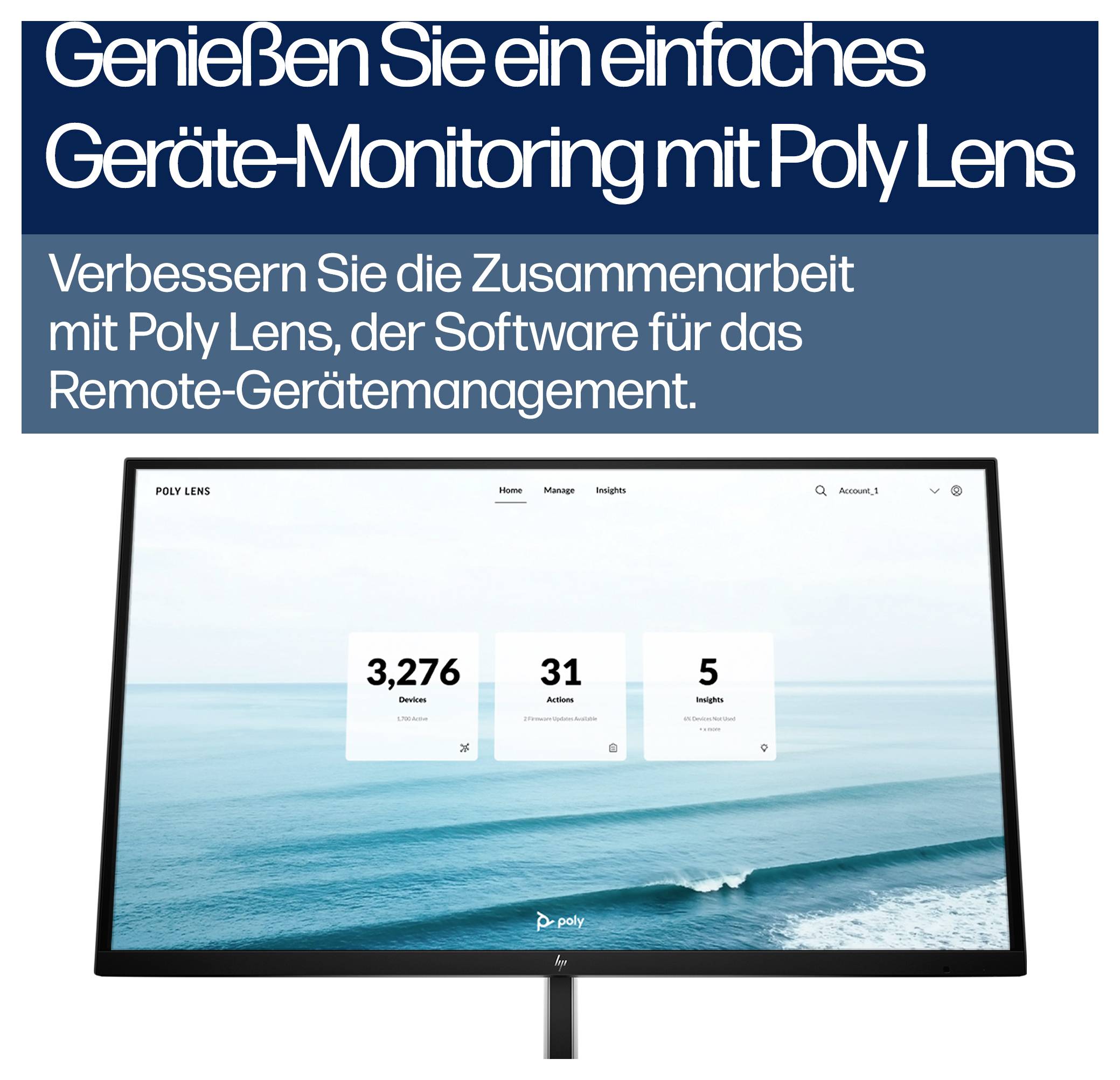 HP Poly HP Poly V72 UVB Video Bar Modulair 4K-videoconferentiesysteem 3840 x 2160 Pixel-4