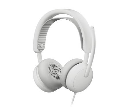 Logitech LOGI Zone Wired 2 for Business On Ear headset  Kabel  Wit   Computer