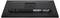 Achteraanzicht van een computermonitor met verschillende poorten, inclusief HDMI, USB en Ethernet, die connectiviteitsopties belichten.