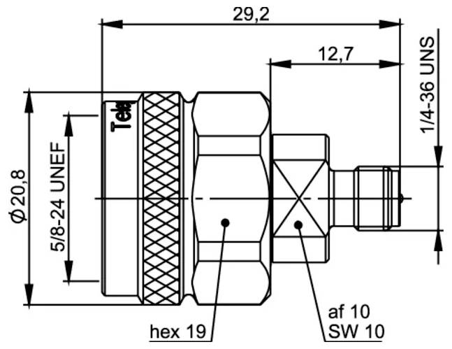 Telegärtner 100024216 100024216 N-adapter - 1 stuk(s)-1