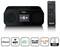 'Lenco internetradio met Bluetooth, WiFi en DAB+ functies. Inclusief afstandsbediening. Toont '11:29 Internetradio' op het scherm.'