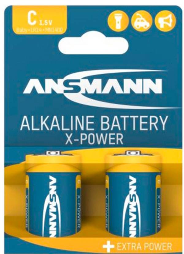 Ansmann X-Power C batterij (baby) 1.5 V 2 stuk(s)