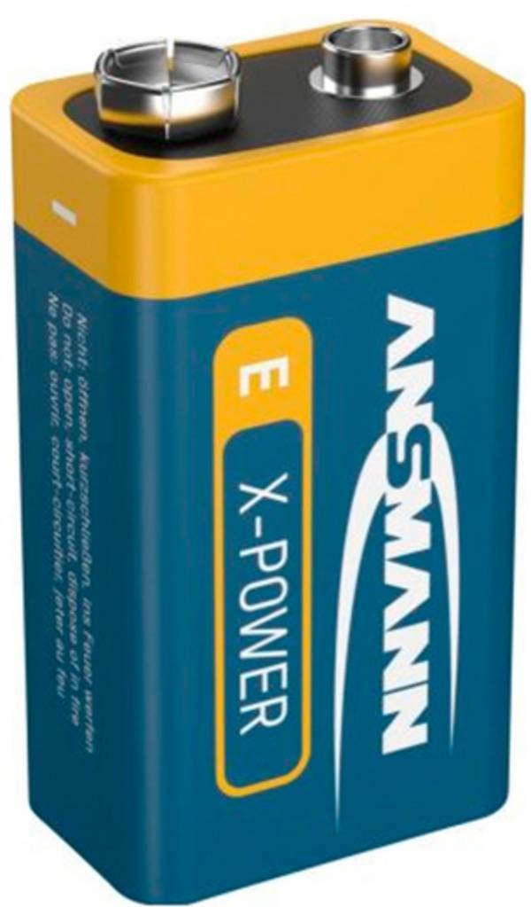 Ansmann X-Power 9V batterij (blok) 9 V 1 stuk(s)