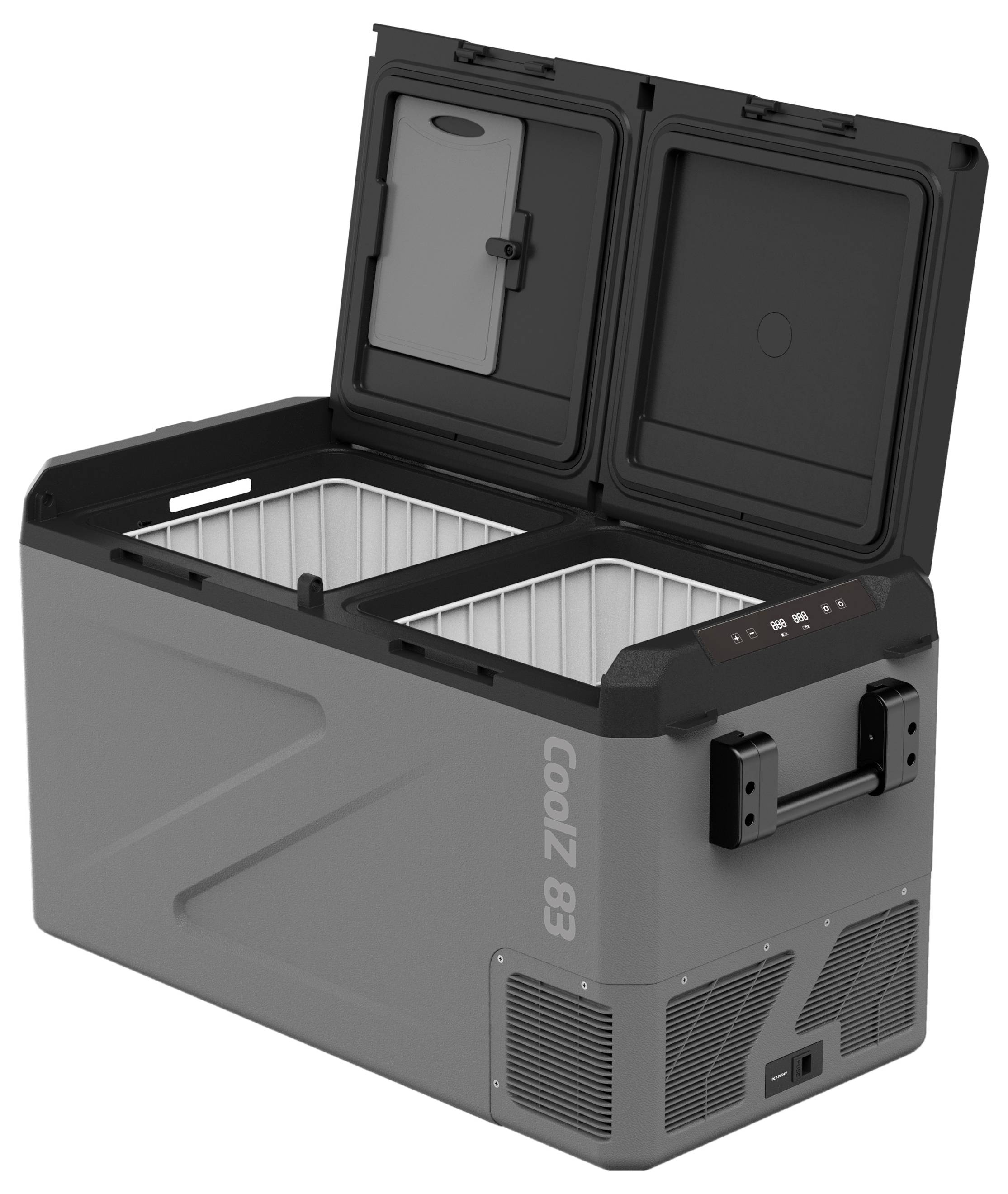 ProUser CoolZ 83 Koelbox Energielabel: D (A - G) Compressor 12 V, 24 V, 230 V Grijs-zwart 83 l -20 °C-3