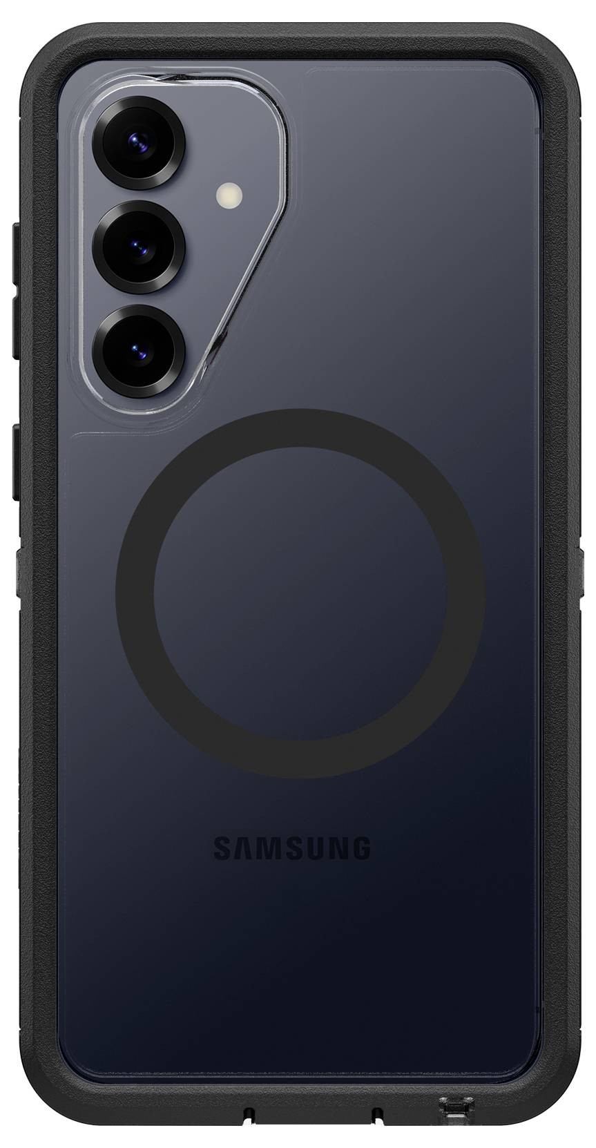 OtterBox React-hoesje voor Galaxy S26+, helder dun ontwerp met militaire valbeveiliging en MagSafe-compatibiliteit.