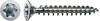 SPAX 1191010300125 Verzinkkopschroef 3 mm 12 mm T-STAR plus Staal 1000 stuk(s)