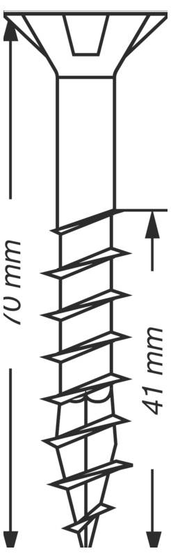 SPAX 0291010500705 Verzinkkopschroef 5 mm 70 mm Kruiskop Pozidriv Staal 200 stuk(s)-3