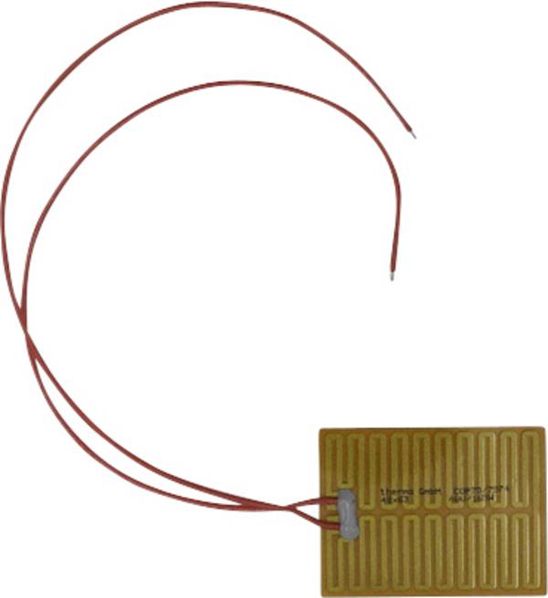 Thermo TECH Polyamide Verwarmingselement 12 V/AC, 12 V/DC 10 W Beschermingsklasse IPX4 (l x b) 63 mm x 48 mm