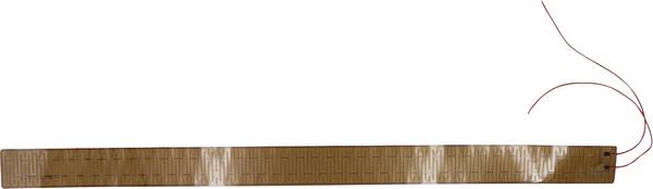 Thermo TECH Polyamide Verwarmingselement  24 V/AC, 24 V/DC 20 W Beschermingsklasse IPX4 (l x b) 677 mm x 44 mm
