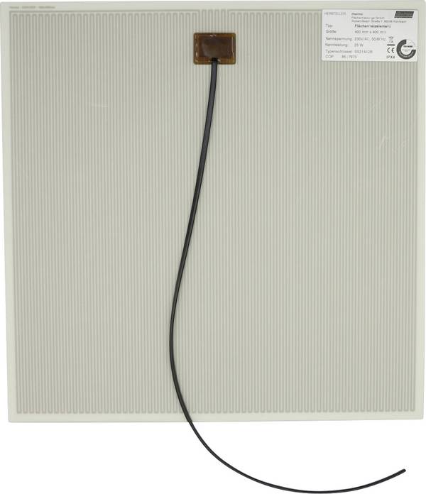 Thermo TECH  Verwarmingsfolie  230 V/AC, 230 V/DC 25 W Beschermingsklasse IPX4 (l x b) 400 mm x 400 mm