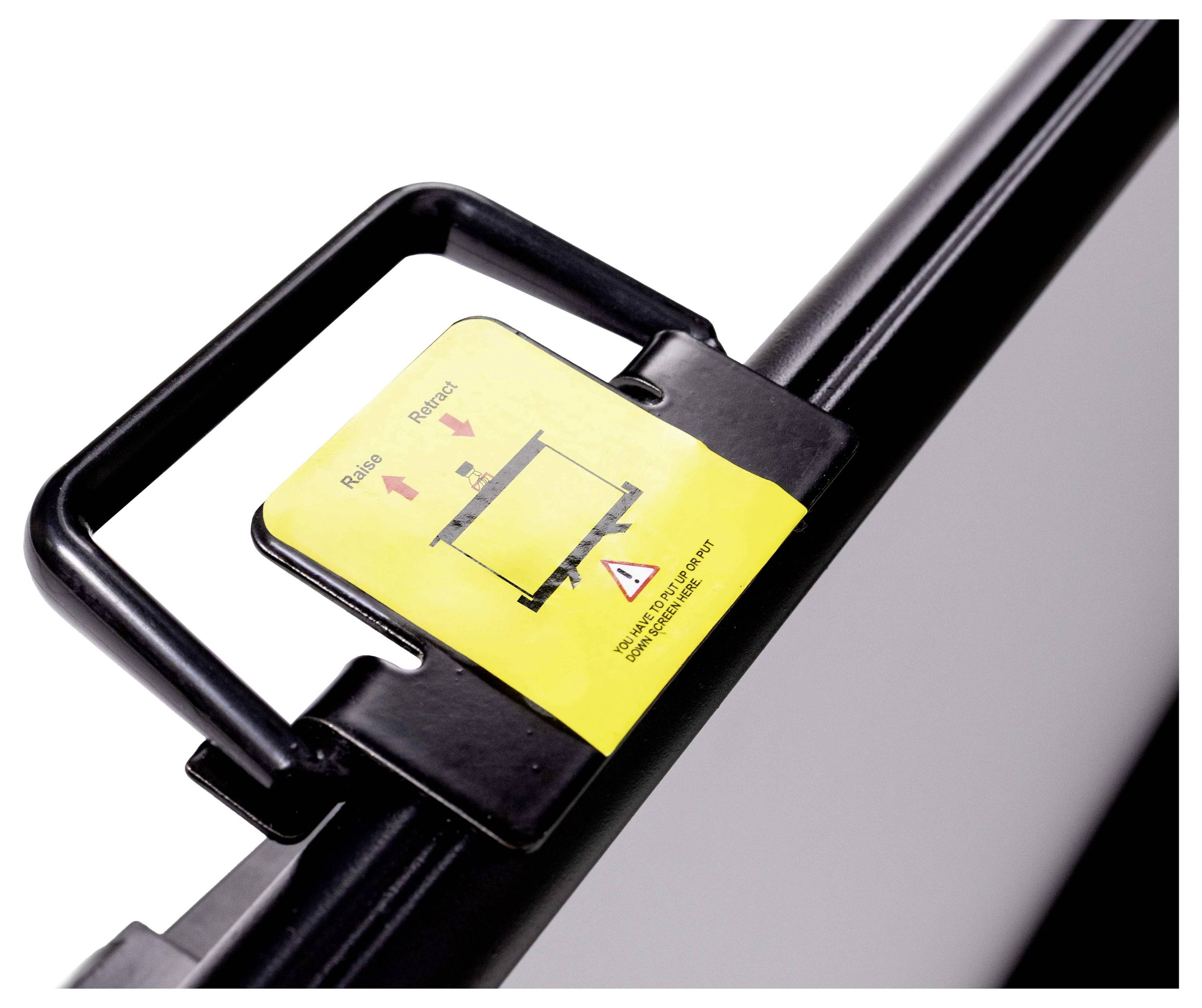 magnetoplan mobile Pull-Up 202501940 Projectiescherm voor op de vloer 220 x 200 cm Beeldverhouding: 1:1-7