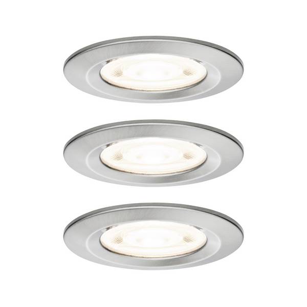 Paulmann 92279 Nova LED-inbouwlamp   LED GU10 4.9 W IJzer (geborsteld)