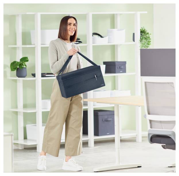 Leitz Desk Sharing Heuptas Geschikt voor max. (laptop): 40,6 cm (16") Grijs-8
