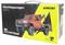 Doos van een AMEWI 1:12 'Abschleppwagen' Land Cruiser crawler speelgoed, met een rode sleepwagen op de verpakking.