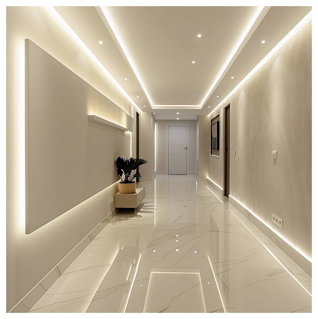V-TAC VT-2835 240816 LED-strip Energielabel: F (A - G) Met open kabeleinde 24 V 10 m Natuurwit 10 m-2