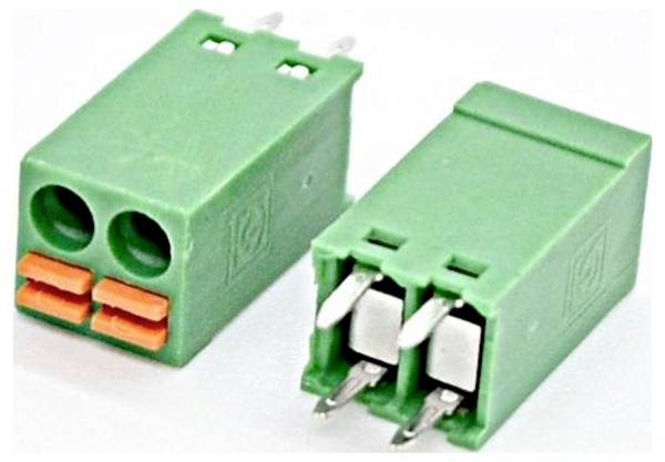 euroclamp MPM102-3,5-V Printklem Aantal polen 2 Groen 1 stuk(s)