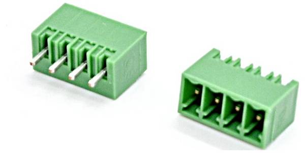 euroclamp PV04-3,5-V-P Printklem Aantal polen 4 Groen 1 stuk(s)