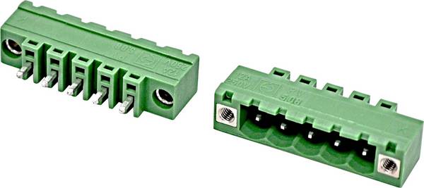 euroclamp PV05-5,08-V-K Printklem Aantal polen 5 Groen 1 stuk(s)