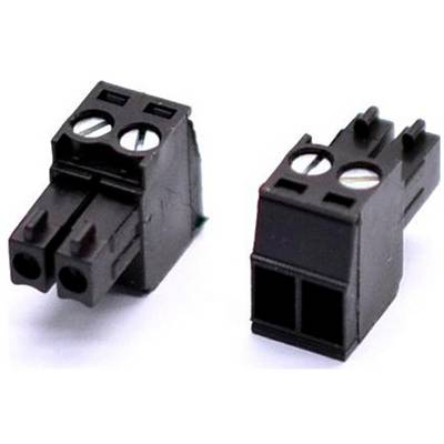 euroclamp SH02-3,5-BK Kabelklem Totaal aantal polen 2 1 stuk(s)-0