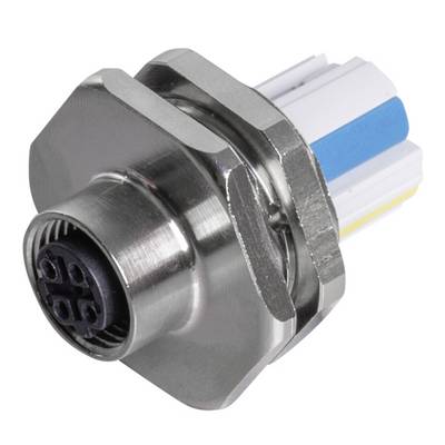 Weidmüller 3150970000 Ronde connector Bus, recht Totaal aantal polen: 4 1 stuk(s)-0