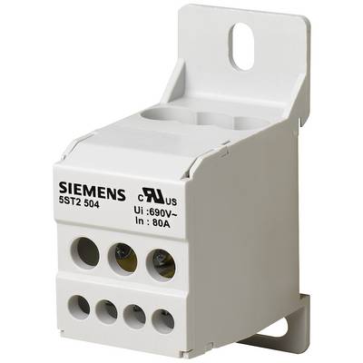 Siemens 5ST2504 Verdeelblok Geschikt voor: DIN-rail TH35 Grijs 1 stuk(s)-0