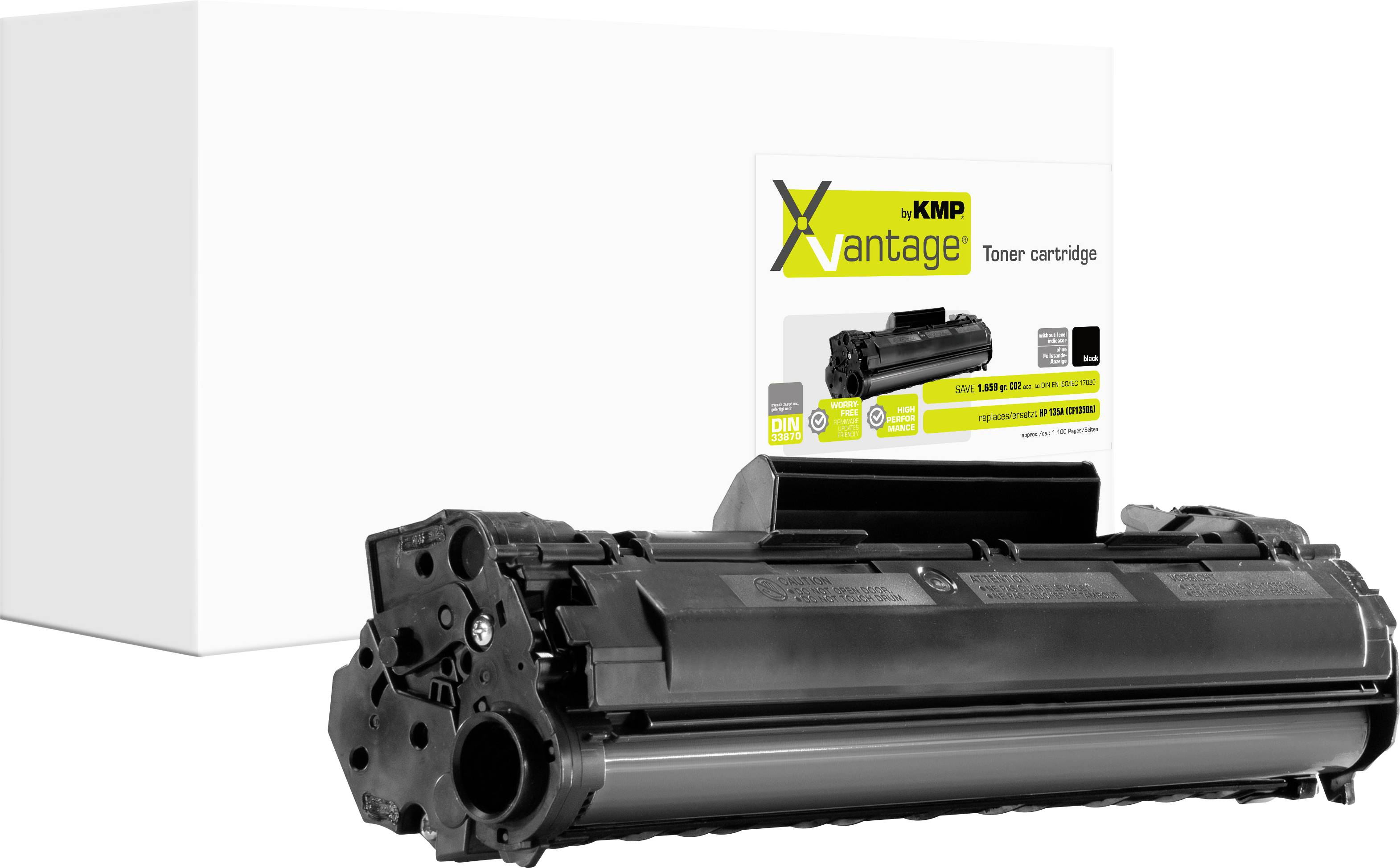 KMP Toner vervangt HP 135A (W1350A) Compatibel Zwart 1100 bladzijden 2563,0080 2563,0080