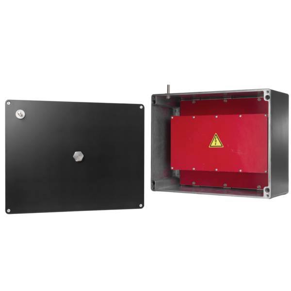Weidmüller KLIPPON K79 4X2XM8 HVT Industriële behuizing 404 x 181 Aluminium Zwart 1 stuk(s)-0