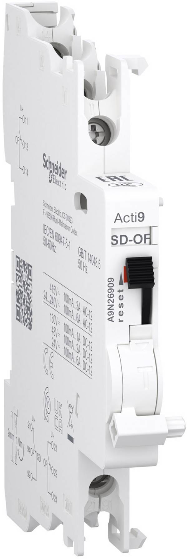 Hulpcontact Schneider Electric A9N26909