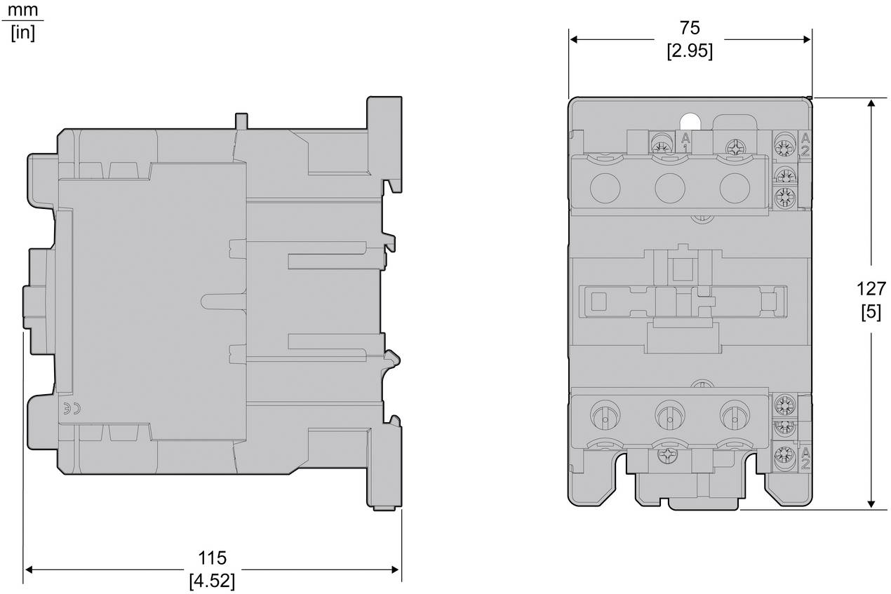 Schneider Electric LC1E50B5 Vermogensbeveiliging 3x NO 30 kW Piece 1 stuk(s)-1