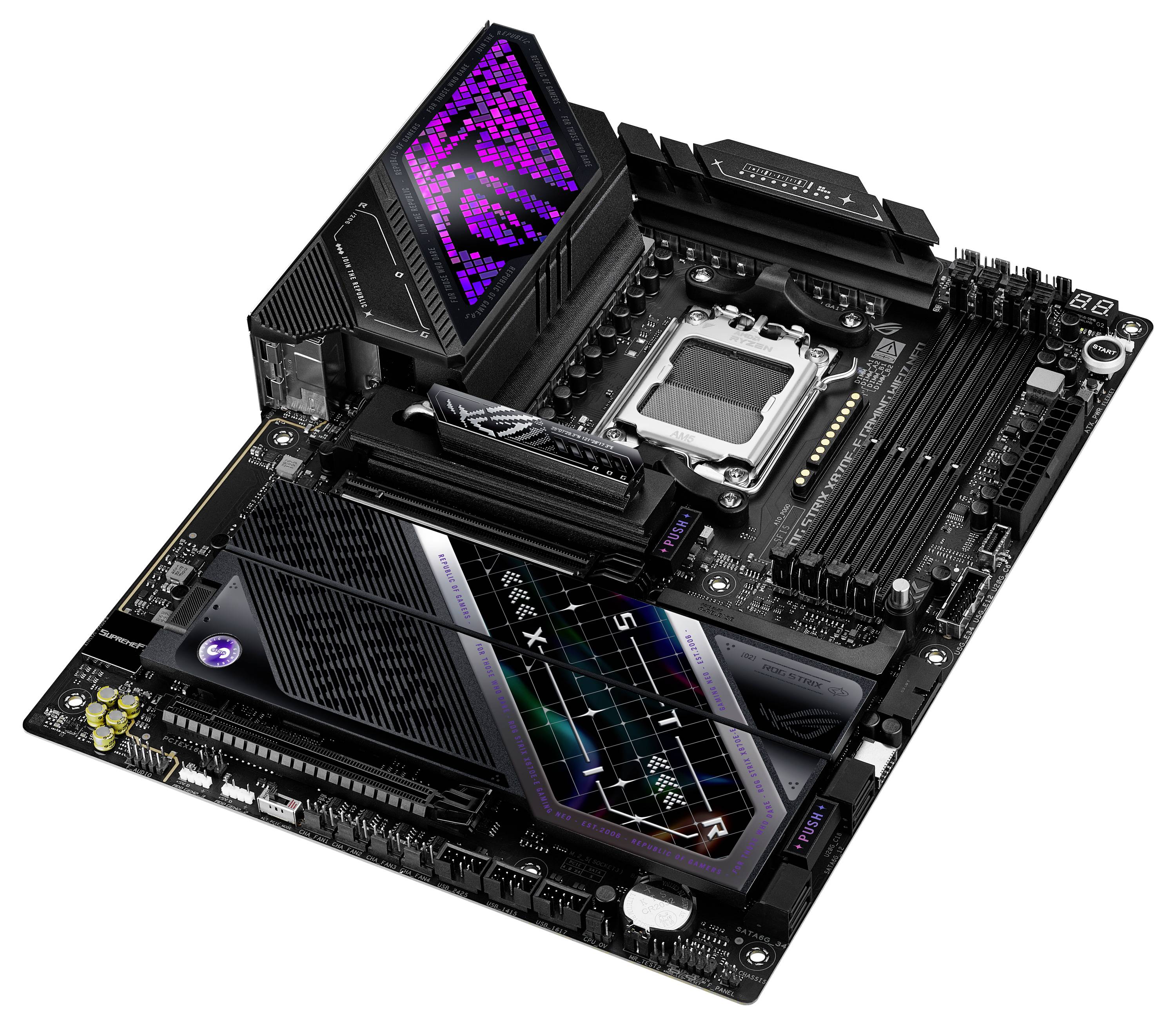 Asus ASUS ROG STRIX X870E-E GAMING WIFI7 NEO Moederbord Socket AMD AM5 Vormfactor ATX-13