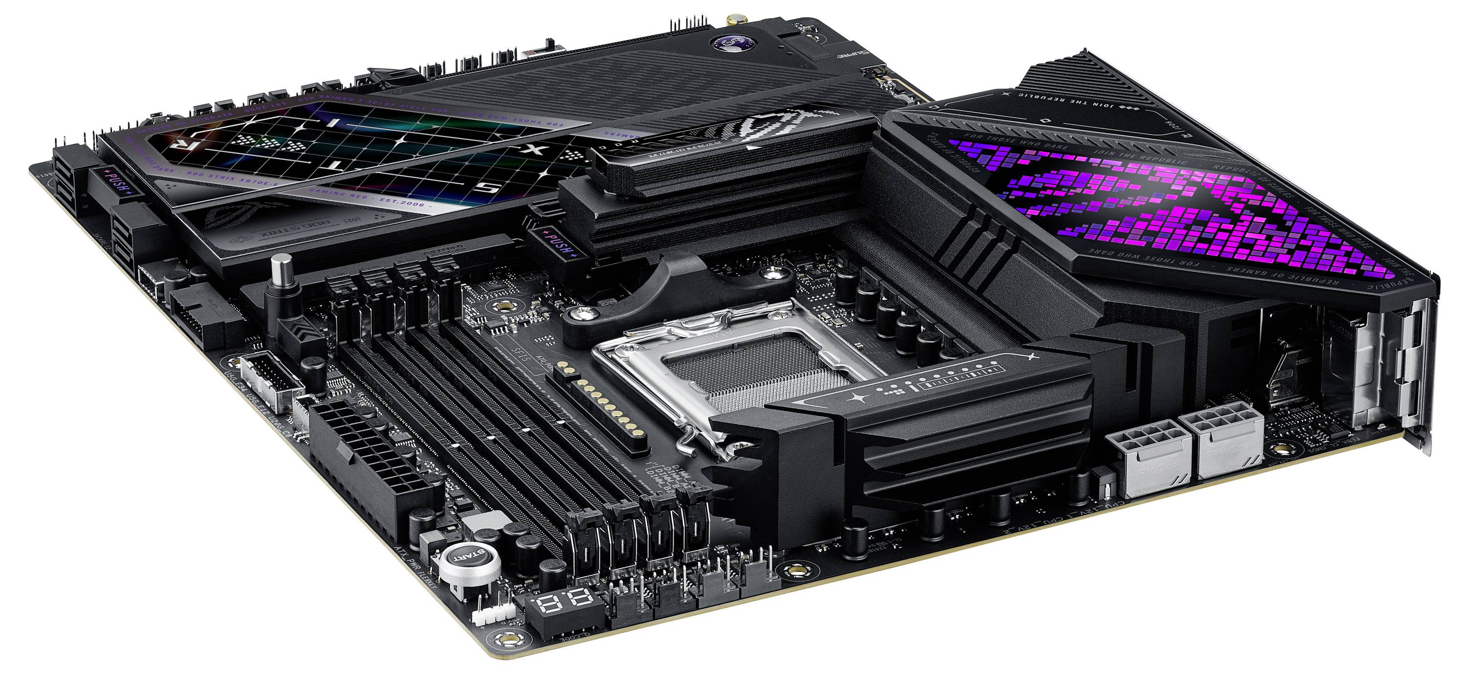 Asus ASUS ROG STRIX X870E-E GAMING WIFI7 NEO Moederbord Socket AMD AM5 Vormfactor ATX-15
