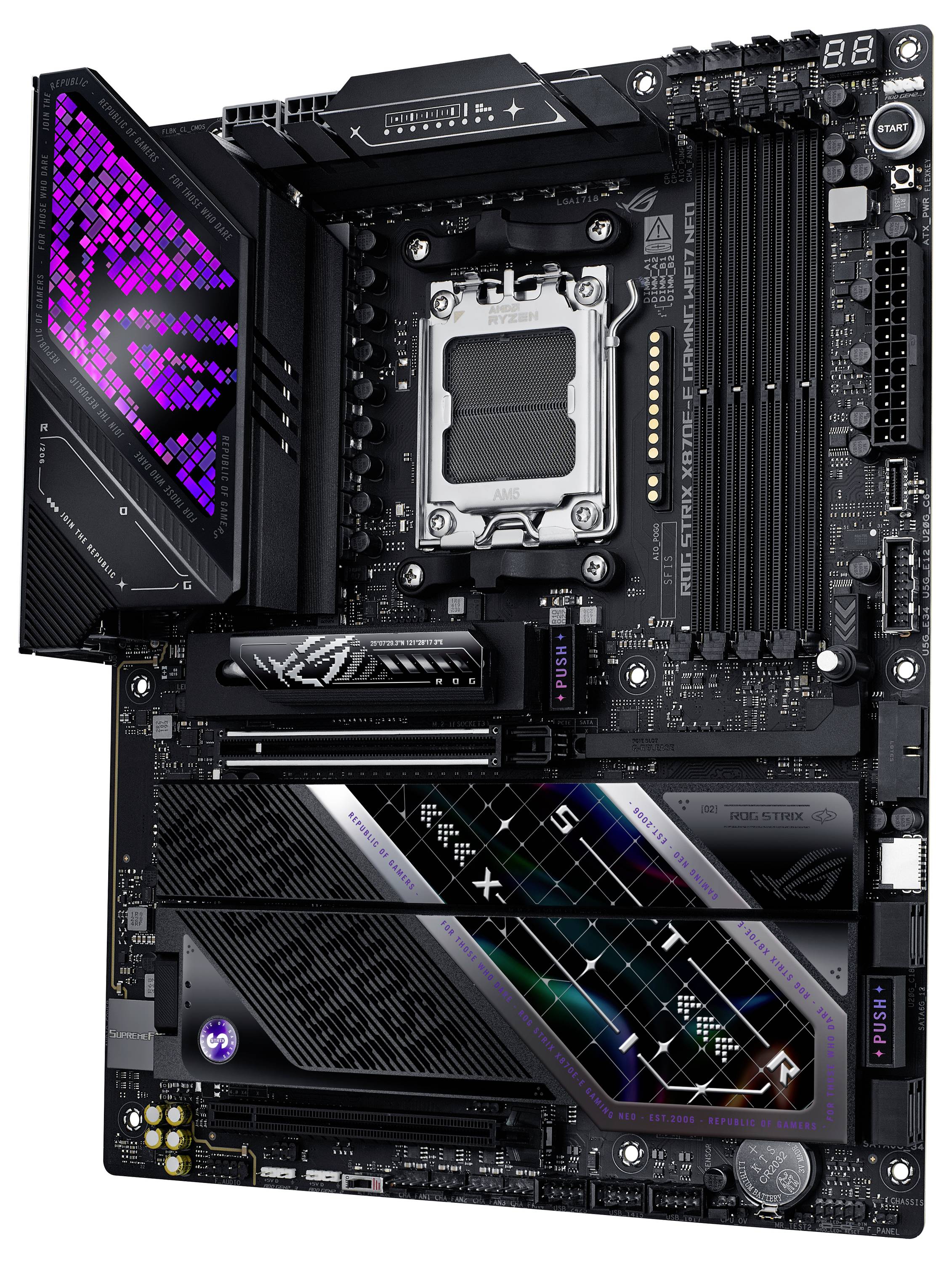 Asus ASUS ROG STRIX X870E-E GAMING WIFI7 NEO Moederbord Socket AMD AM5 Vormfactor ATX-18