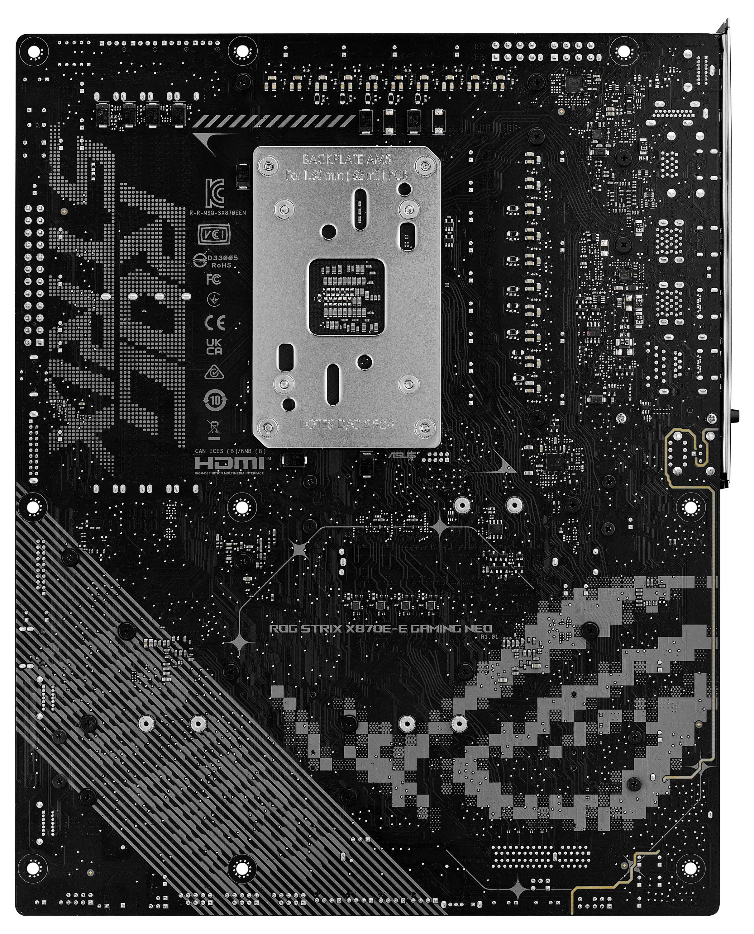 Asus ASUS ROG STRIX X870E-E GAMING WIFI7 NEO Moederbord Socket AMD AM5 Vormfactor ATX-20