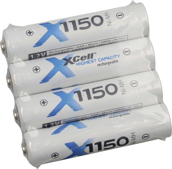XCell  Oplaadbare AAA batterij (potlood) NiMH 1150 1.2 V 1 stuk(s)